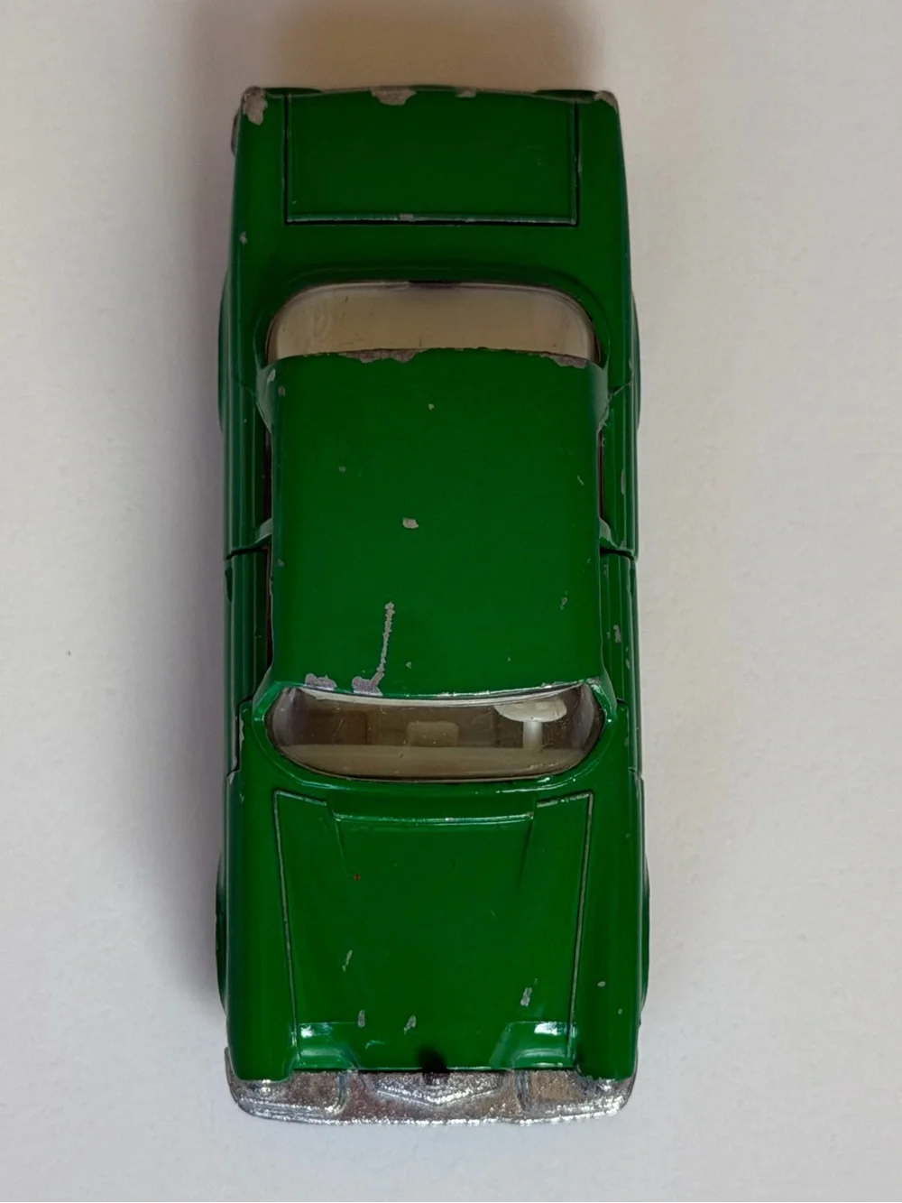 Vintage Matchbox No. 46 Mercedes 300 SE Green Lesney Made in England